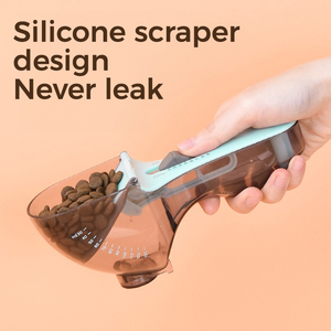 Cuchara de mango largo para perros y gatos respetuosa con el medio ambiente, cuchara portátil con Clip para comida para perros y Mascotas - Product Image 2