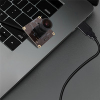 Cámara Web USB con Obturador Global de Alta Velocidad 1080P 90FPS, Módulo de Cámara USB Gran Angular para Computadora