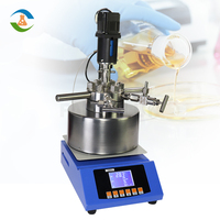 คุณภาพสูง PTFE เรียงราย100มิลลิลิตรไฮโดรเทอร์การสังเคราะห์ Autoclave เครื่องปฏิกรณ์เคมีเครื่องปฏิกรณ์