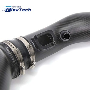 Pre-Preg Dry Carbon Fiber Cold Air Intake System for BMW F80 M3 F82 F83 M4 F87 M2 Competition S55 3.0T – High Flow Filters - Product Image 5