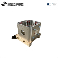 Bloc de manchon de treillis en alliage d'aluminium de type fixe sécurisé avec rouleaux en nylon durables