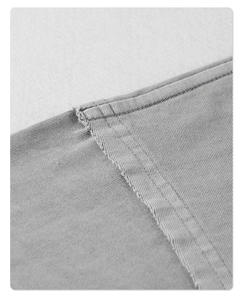 T-Shirt da <span class=keywords><strong>Uomo</strong></span> Oversize a Maniche Corte in Cotone Grezzo di Alta Qualità con Stampa Lavaggio Acido Retrò e Logo Personalizzato - Product Image 3