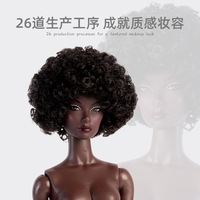 NOUVEAU Vêtements pour poupée BJD Supermodel de 6 pouces, série de déguisements DIY, FR Daddy, peau noire, jouet pour fille de 32 cm