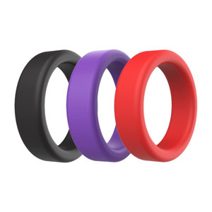 Anneau pénien en silicone phosphorescent de 35 mm de diamètre pour hommes, pour retarder l'éjaculation précoce – Fournitures de soins de santé et jouets sexuels - Product Image 5