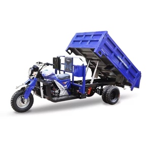 250-300cc Xăng ba bánh Dumper Farming sử dụng ba bánh cho các trang web xây dựng Trike Dumper cơ khí thủy lực tự dỡ - Product Image 2