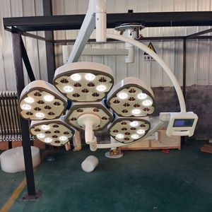 Lámpara Quirúrgica LED sin Sombra con Forma de Pétalo de 150W, Certificada por la CE, para Quirófanos Médicos y Exámenes Orales Veterinarios - Product Image 1