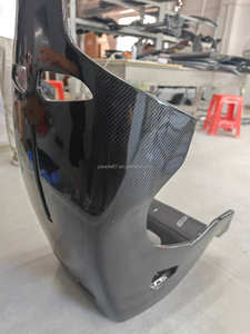 Asientos de Carreras Personalizados de Fibra de Carbono Impermeables, Autopartes para Jóvenes, Asientos Tejidos Compatibles con Autos <span class=keywords><strong>McLaren</strong></span> y Ferrari, OEM Disponible - Product Image 4
