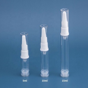 Wholesale Empty 5ml 10ml 15ml Plastic Eyes Cream Bottle <b>clear</b> Serum Sample Bottle - Product Image 6