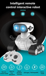 Educational Smart <strong>Robots</strong> Toys for Kids 2.4Ghz Remote <strong>Control</strong> <strong>Robot</strong> with Music LED Eyes for Children RC Toy for Birthday Gift - Product Image 4