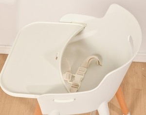 Chaise classique en hêtre pour bébé, chaise haute en bois pour enfant - Product Image 3