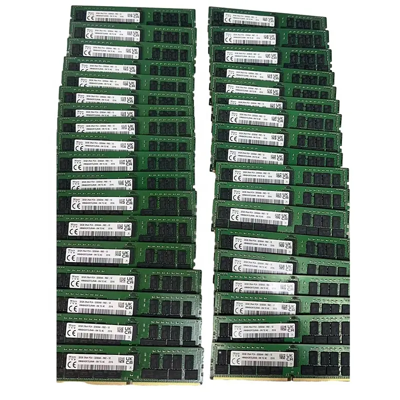 Kotak tertutup Memori Dell 16GB DDR4 3200MHZ UDIMM server ECC ram untuk R230 R330 T130 T330