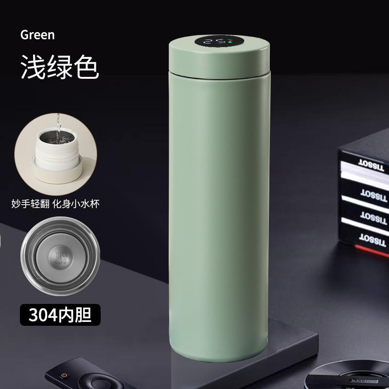 Smart Cup with Lid [Green] 580ML