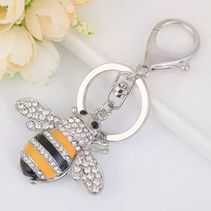 Venta al por mayor de llaveros creativos con diseño de abejita, colgantes para bolsos de mujer y pequeños colgantes de regalo - Product Image 3