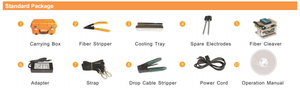 เครื่องเชื่อมใยแก้วนำแสงอัตโนมัติขนาดเล็ก ST3100F ราคาประหยัด สำหรับงาน FTTH - Product Image 4