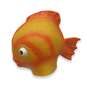 Maschera Realistica di Pesce Rosso e Oro, Costume di Halloween, Accessorio Teatrale, Maschera Integrale in Lattice con Stampa Serigrafica a 1 Colore - Product Image 5