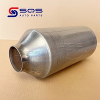 SQS Substrat de catalyseur en nid d'abeille métallique ou en céramique de convertisseur catalytique universel de taille personnalisée de haute qualité pour l'échappement de voiture
