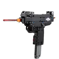 C81008 uz винтовка, пистолет, Детский конструктор для сборки, пистолет для мальчиков, игрушка, подарок, совместим с Legoed