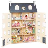 Maison de jeu pour enfants maison de poupée palais de rêve villa de luxe ensemble cadeau d'anniversaire créatif