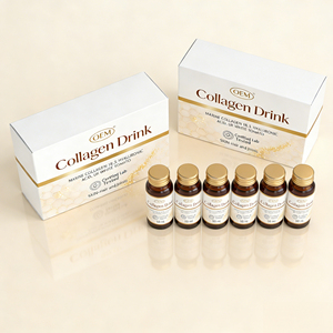 Hydrolysierte Kollagenpeptide Flüssig Meeresquelle mit Vitamin C Hyaluronsäure Biotin Niedermolekulares Kollagen-Nahrungsergänzungsmittel - Product Image 1