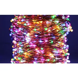 Led koper string lamp Outdoor Waterdichte Touw Hoge Output Bruiloft Kerst LED String Licht