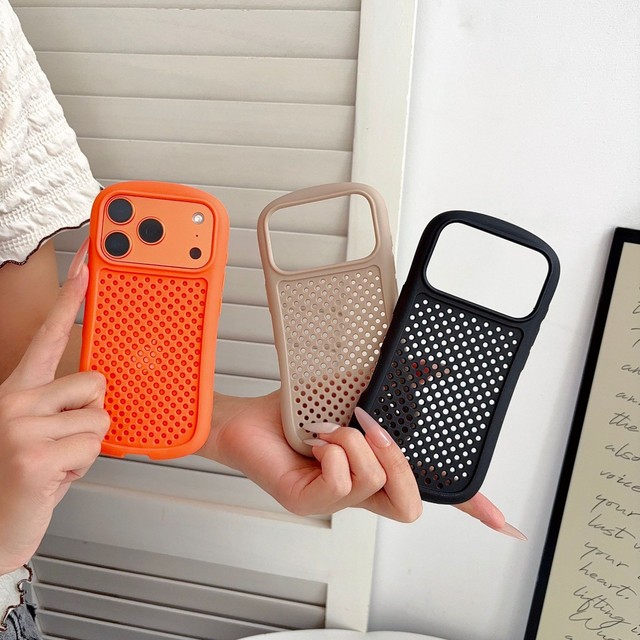 New Design Cooling Heat Dissipation Magnetic Anti Fall Shockproof Skin-Feel Phone Case Cover case for iPhone 18 17 Pro Max