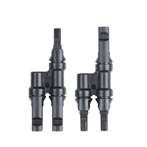 Moreday Top Technology IP68 2-to-1 Solar Connector High-Tech 2P Branch Socket Shower Rail PV <b>Cable</b> for Solar Systems - Product Image 1