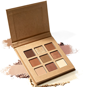 Palette <span class=keywords><strong>Ombretti</strong></span> 9 Colori Vegana con Finitura Glitterata, Ombretto in Polvere Cruelty-Free per il Trucco Quotidiano - Product Image 1