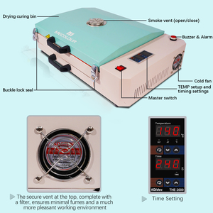 Mecolour nhà máy mới dtf lò A2 A3 bột sưởi ấm chữa lò máy cho dtf in phim - Product Image 4
