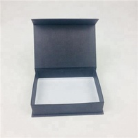 Boîte d'emballage de luxe en papier rigide recyclable avec logo personnalisé, pelliculage mat, gaufrage et couvercle à fermeture magnétique pour bougies
