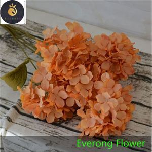All'ingrosso 6 teste di nozze artificiali grandi fiori viola fiori decorativi fiori fiori viola bordeaux fiori viola scuro - Product Image 5
