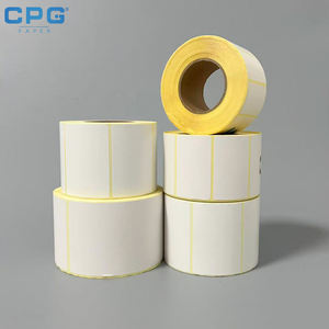 Papel Térmico Personalizado OEM de 100x150mm (4x6 Pulgadas) Resistente al Aceite para Etiquetas de Alimentos, Embalaje, Distribución, Almacenes y Direcciones, Rollo de Etiquetas Térmicas - Product Image 1