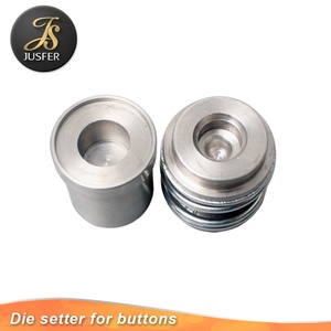 Rifornimento della fabbrica della porcellana piatto pulsante tessuto ricoperto pulsante mould die setter per i pulsanti - Product Image 6