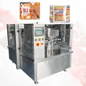 ORME Horizontal Zipper Premade Prefabricated Bag Filler Pack Seal Doypack Liquid Stand up Spout Pouch Fill Machine