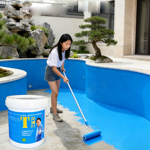 Rivestimento Impermeabile in Polimero per Piscine, Laghetti, Tetti e Pareti Esterne - Marca Longpu Durevole - Product Image 1