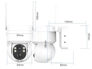 Cámara de Vigilancia PTZ Solar con Visión Nocturna a Todo Color, Marca <span class=keywords><strong>Icsee</strong></span>, Modelo Nuevo, Control por Teléfono <span class=keywords><strong>Android</strong></span>/iOS, Garantía - Product Image 6