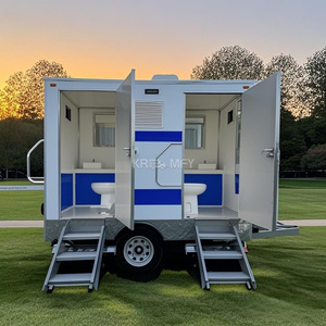 Baños Portátiles Móviles 2025, Inodoro Exterior en Venta, Remolque de Baño de Lujo - Product Image 6