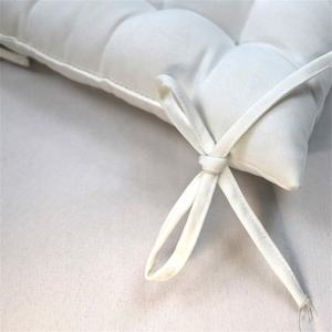 Cojín de asiento para silla de relax, suave, lavable y extraíble, resistente al agua, grueso, blanco, para uso diario, superventas - Product Image 3