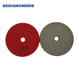 Tampons de polissage diamant de haute qualité Tampon de polissage diamant en résine électrolytique pour polir le marbre de granit et les pierres - Product Image 1