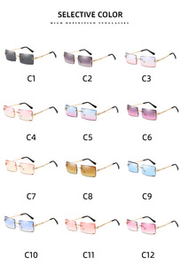Oversized Shade Sunglasses 2025 Sun <strong>Glasses</strong> Women Female Lady Brand <strong>Design</strong> Trendy Rimless <strong>Fashion</strong> Women Sunglasses - Product Image 3