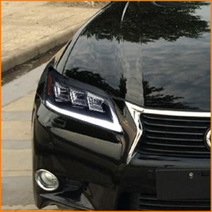 Para Lexus GS 2012-2015 GS250 GS350 GS450h, Conjunto de Faros Delanteros LED Matrix de Triple Haz, Proyector LED Completo, Diseño en Forma de L - Product Image 5