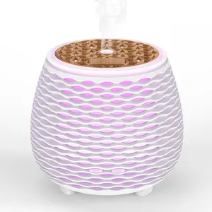 High Quality USB LED Difusor De Aroma Essential Oil Diffuser Mini Ultrasonic Aroma Air Humidifiers Diffuser For Home Desktop