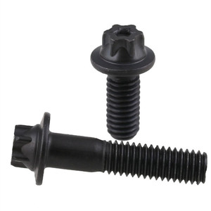 Negro <span class=keywords><strong>A2</strong></span> Acero inoxidable 304 Cabeza personalizada especial Torx Accesorios <span class=keywords><strong>para</strong></span> automóviles Matrícula de motocicleta Tornillos autorroscantes - Product Image 1