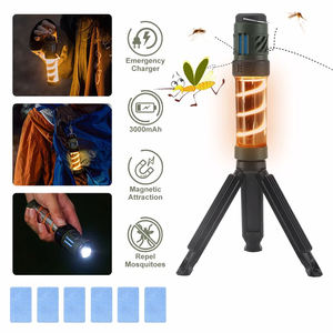 Lámpara repelente de mosquitos, luz de Camping recargable por USB con soporte triangular, linterna impermeable, diseño magnético, Camping al aire libre - Product Image 2