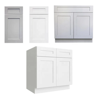 CBMMART Armoire de cuisine en bois de conception 72 heures contreplaqué aggloméré MDF Armoire de cuisine îlot Armoire de rangement Appartement Cuisine