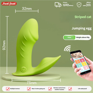 Giyilebilir Kelebek Vibratör Klitoral Stimülatör Titreşimli Külot Yapay Penis İç Çamaşırı Vibratörler Kadınlar İçin Seksi Oyuncaklar - Product Image 6