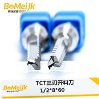 Outil de coupe en carbure TCT 3 cannelures de qualité industrielle pour le traitement du bois Support OEM personnalisé