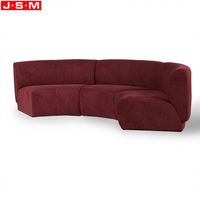 Sofá de diseño moderno de lujo para casa de Hotel, muebles, base de madera de Fresno, conjunto de sofá ensamblado para sala de estar