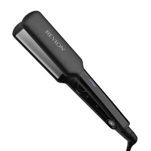 Plancha de Pelo Revlon Eléctrica con Revestimiento Cerámico de 2 Pulgadas, Calentamiento Rápido de 1000W, con Pantalla de Temperatura para Resultados Suaves - Product Image 1
