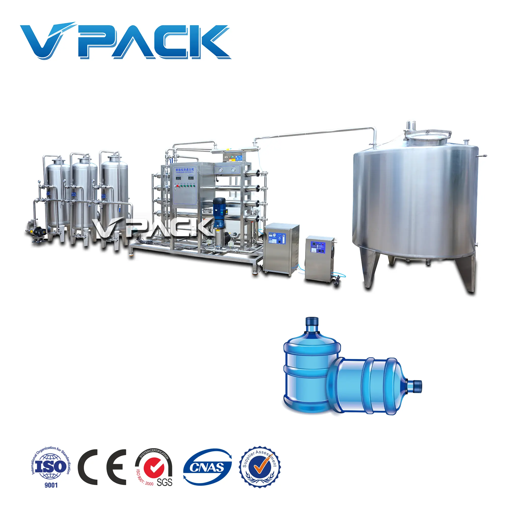 Industrial RO machine water purifier / Ozone water treatment plant price / Water purification system /2022 China