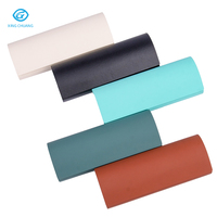 Étui à lunettes rectangulaire en cuir PU, vente chaude en gros, étui simple pour lunettes, boîte de rangement protectrice